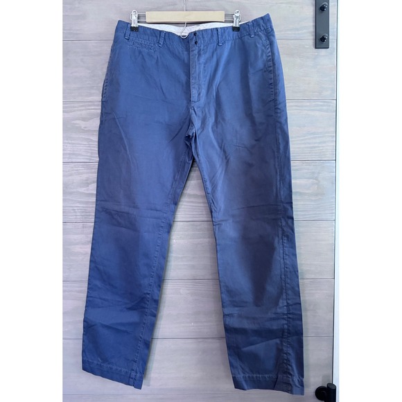 Garbstore Trading‎ Chino Pants Mens Blue Japan 36R 36 x 32 - Picture 1 of 5